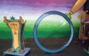 2013 Dr. Seuss Theatre Set Painting