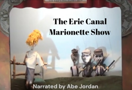 youtube promo for th Erie Canal marionett Show